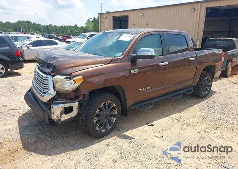 2014 Toyota Tundra Limited 5.7L V8 из США, поврежденный, VIN 5TFHW5F19EX400636